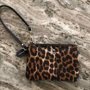 Coach wristlet wallet